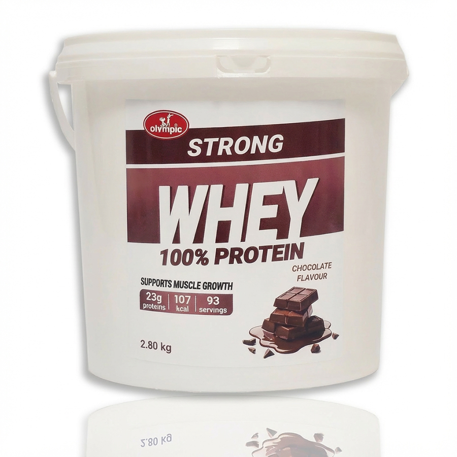 Olympic Strong Whey Protein 100%, Čokolada, 2,8kg