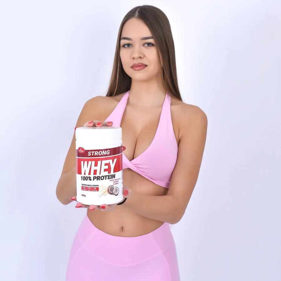 olympic-strong-whey-protein-bela-cokolada-kokos-840g-model-sa-pakovanjem